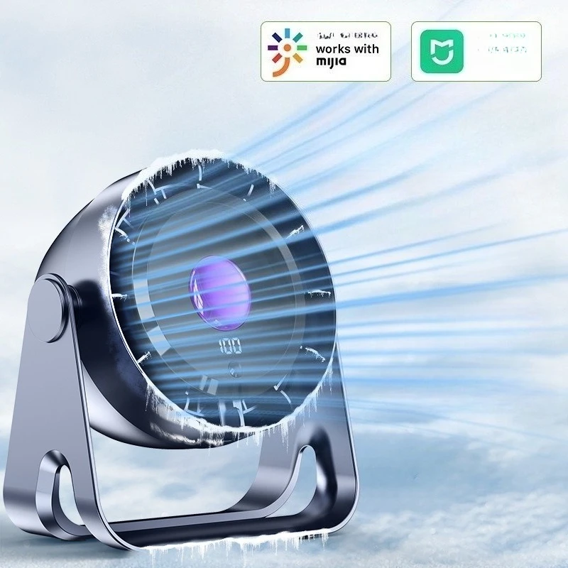 

Xiaomi home mijia app Настольный небольшой бесщеточный USB-вентилятор для студентов, офисных компьютерных столов, циркуляция воздуха
