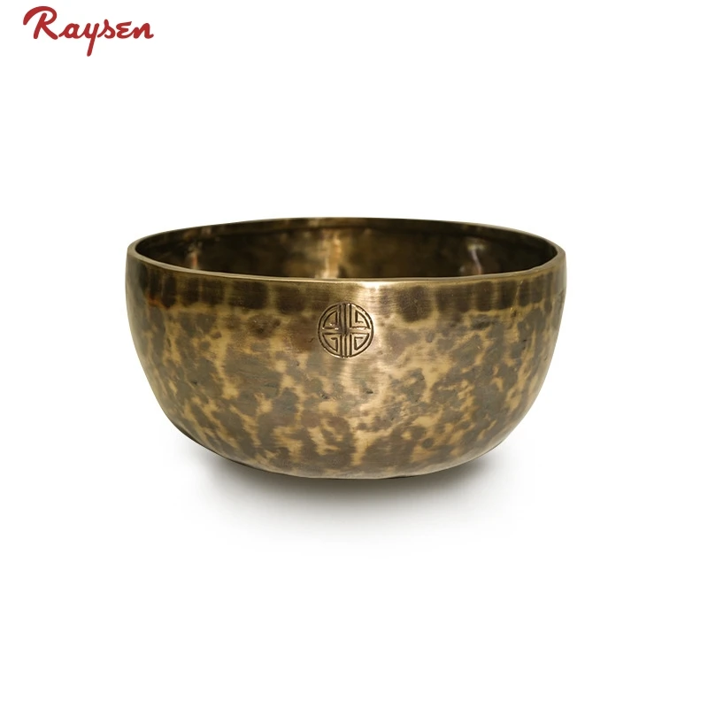 FSB-FM Handmade Tibetan Singing Bowl Tuning Chakra Tuning (random) With Free Accessories Mallet And Ring