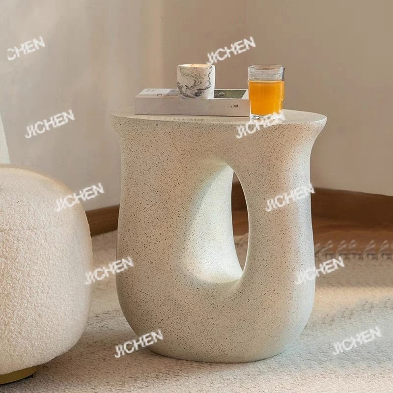 

Креативный прикроватный столик в стиле кремового винтажа для спальни, гостиной, дивана, кофейного столика, легкий люкс, простой дизайн, для маленькой квартиры, французский стиль