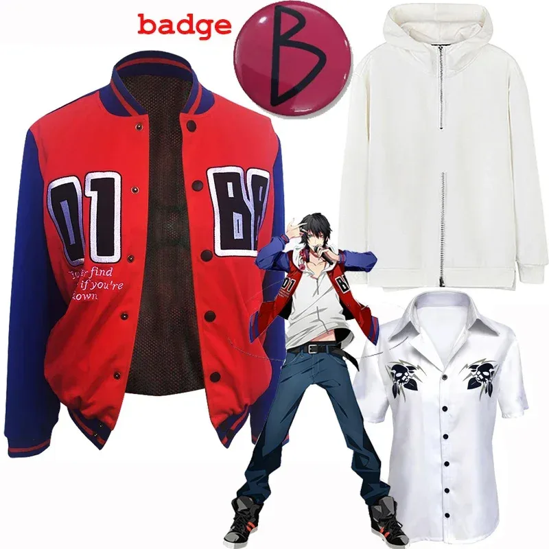 

2025 New Hot Hypnosis MIC Division Rap DRB Samatoki Aohitsugi Ichiro Yamada Cosplay Costumes for Women Men Adults Kids Coat T AA