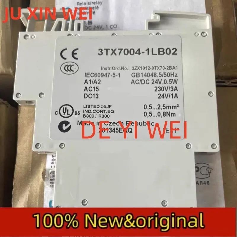 3TX7004-1LB02 Brand New Original Ultra-thin Intermediate Relay AC/DC24V 1PCS
