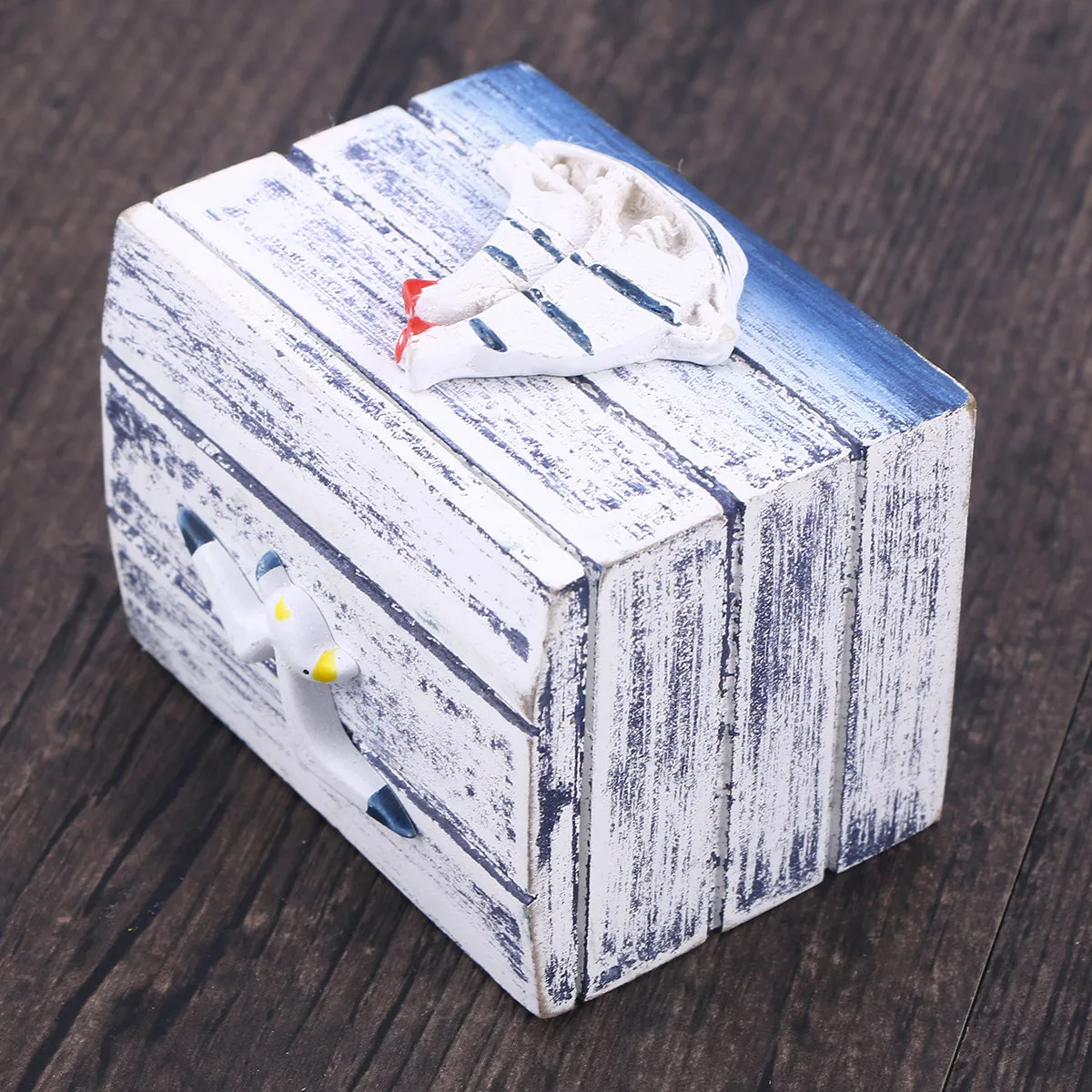 

2Pcs Wooden Jewelry Organizer Box Vintage Design Storage Case for Bracelet Brooch Hair Clip Candy Gift Display Holder