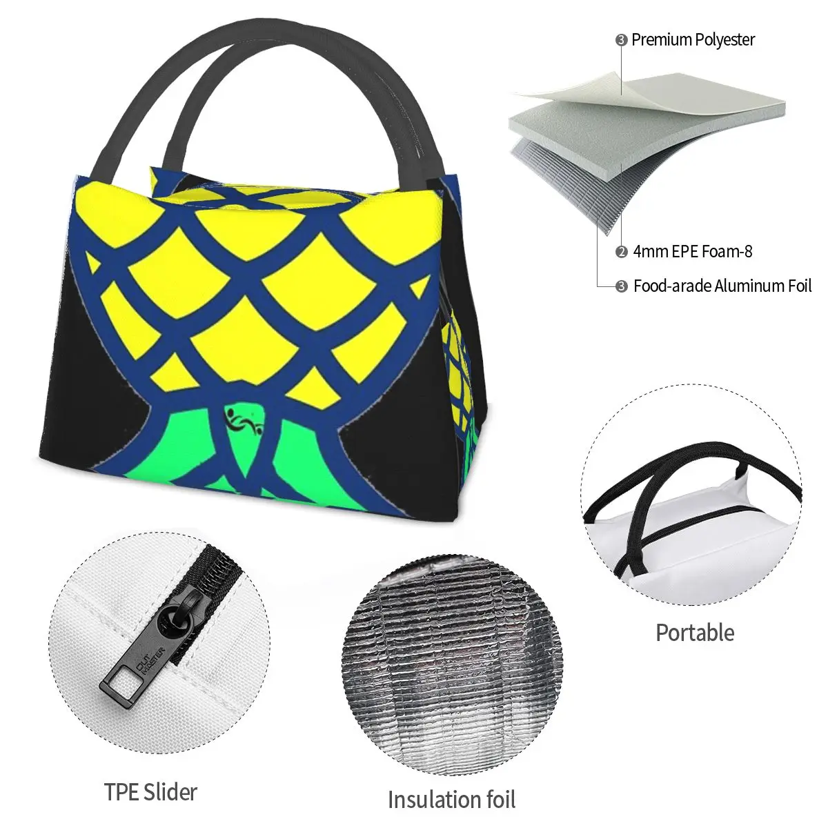 Swingers Pineapple Swinging Lifestyle Portable insulation bag for Cooler Thermal Food Office Pinic Container