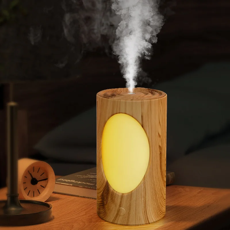 Humidificador de aire con batería recargable por USB, pulverizador de niebla portátil, atomizador de Aroma, difusor de niebla de gran capacidad de tamaño Mini para el hogar, 600ml