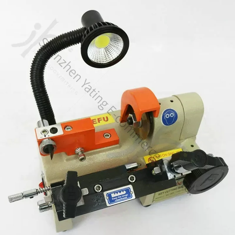 DF001 Portable Horizontal Machine Mini Boutique Horizontal Machine Fine-tuning Double-sided Clamp Manual Tool Feed