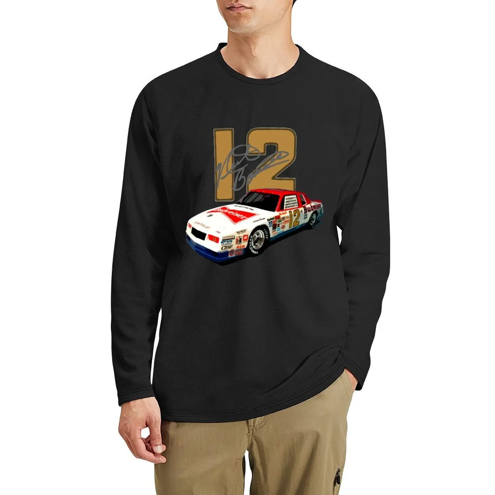 

Neil Bonnett 1984 Long T-Shirt anime graphic t shirts Tee shirt sweat shirt mens workout shirts