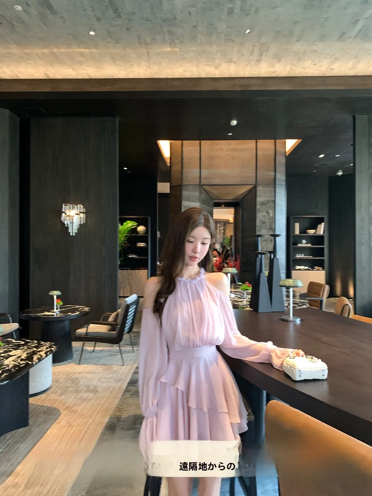 

Платье Yoyozhang фиолетовое с открытыми плечами, элегантное, короткое, для женщин, из полиэстера, без бренда, без зарегистрированной торговой марки