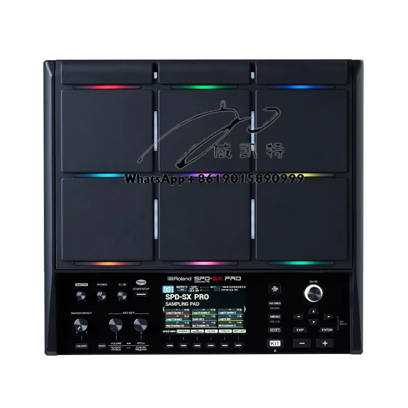 

Roland percussion board, electronic tambourine sampling percussion board SPD-SX PRO