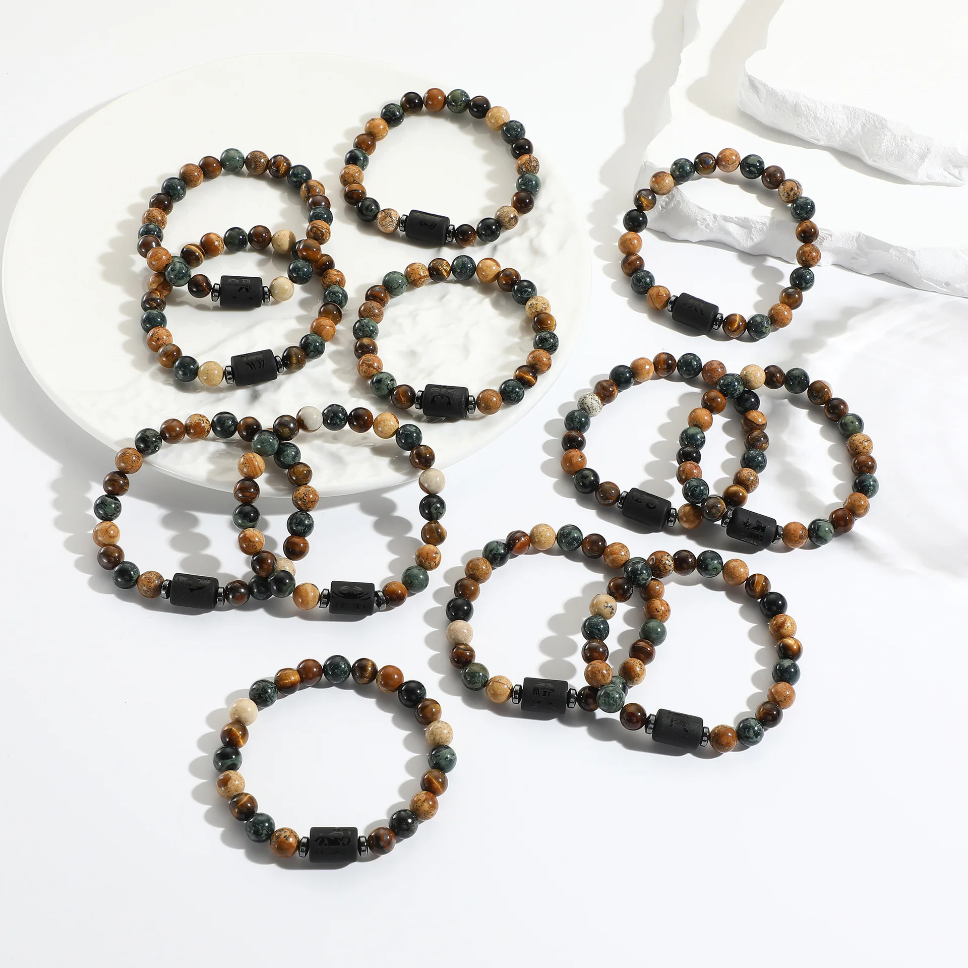 12 Zodiac Bracelets… - image