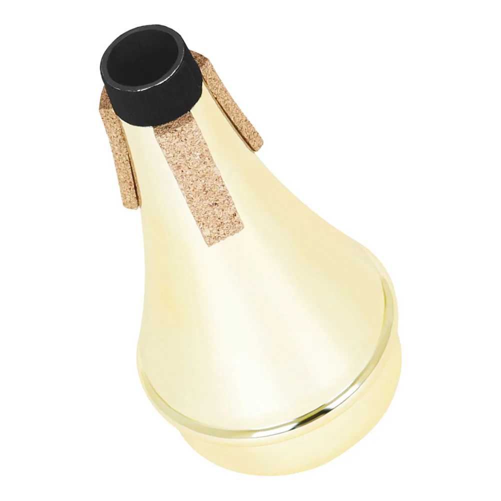 

Small Trumpet Mute ABS Plastic Accessories Golden Easy Install Fits Most Reduces Noise Dampener Instruments Muting Tool Beginner