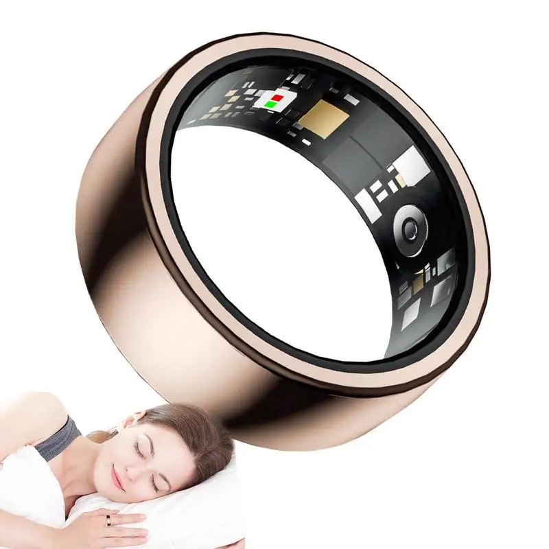 Ring Smart Sleep Monitoring Ring Health Ring For Women Men Waterproof Heart Rate Sleep Monitor Ring Portable Smart Ring