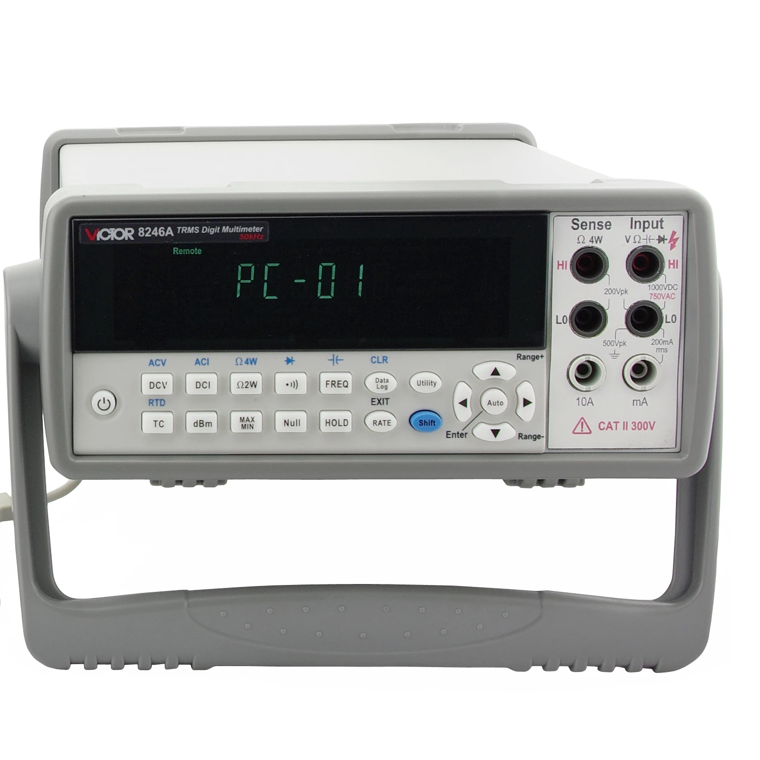 

VICTOR 8246A VFD Bench Type Digital Multimeter Auto Range True RMS 220V DC/AC 20Hz - 50KHz Bandwidth Benchtop Digital Multimeter