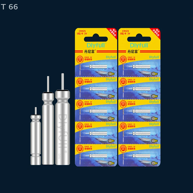 5 قطعة CR322 CR425 CR311 CR316 الصيد يطفو بطارية ليلة يطفو ضوء مضيئة الكهربائية يطفو بطارية ملحقات صيد سمك #4