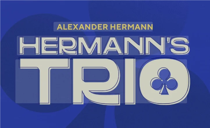 Trío de Hermann de Alexander Hermann-trucos de magia
