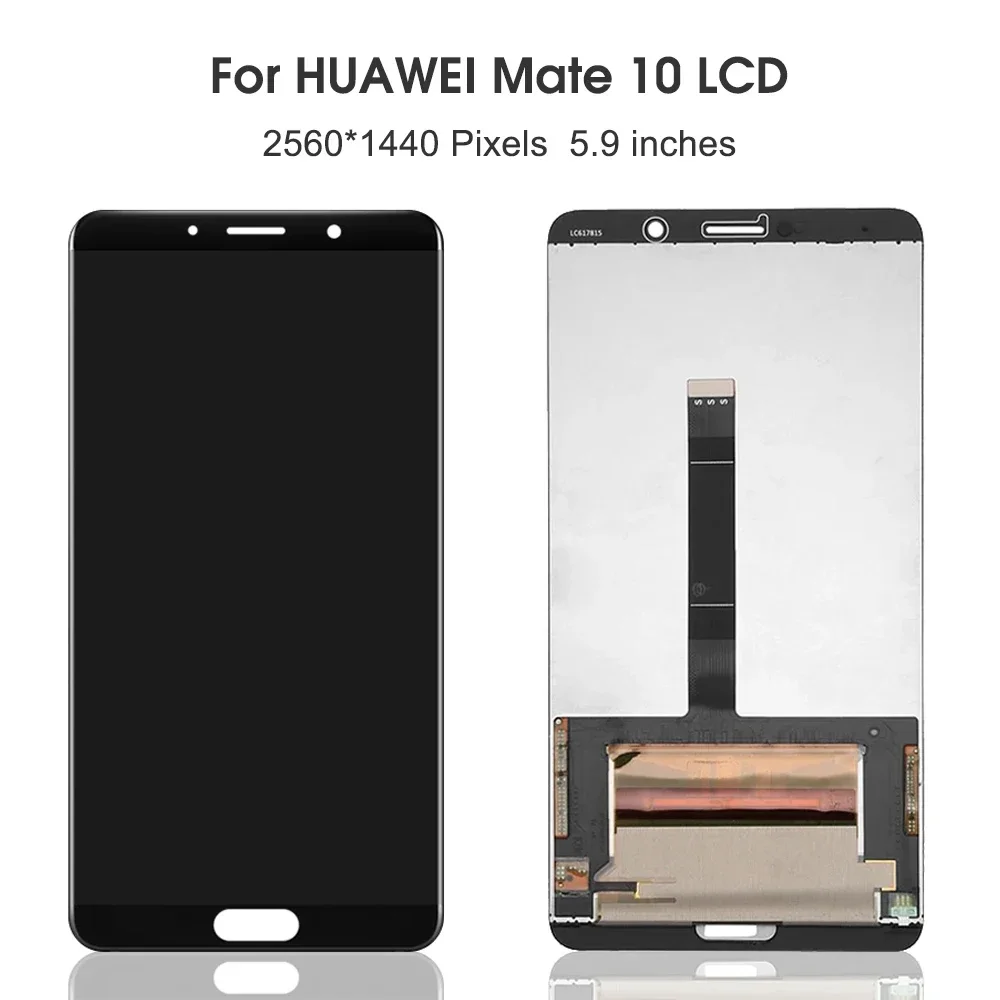 For HUAWEI Mate 10 5.9\'\'For Mate10 ALP-L29 L09 AL00 TL00 LCD Display Touch Screen Digitizer Assembly Replacement