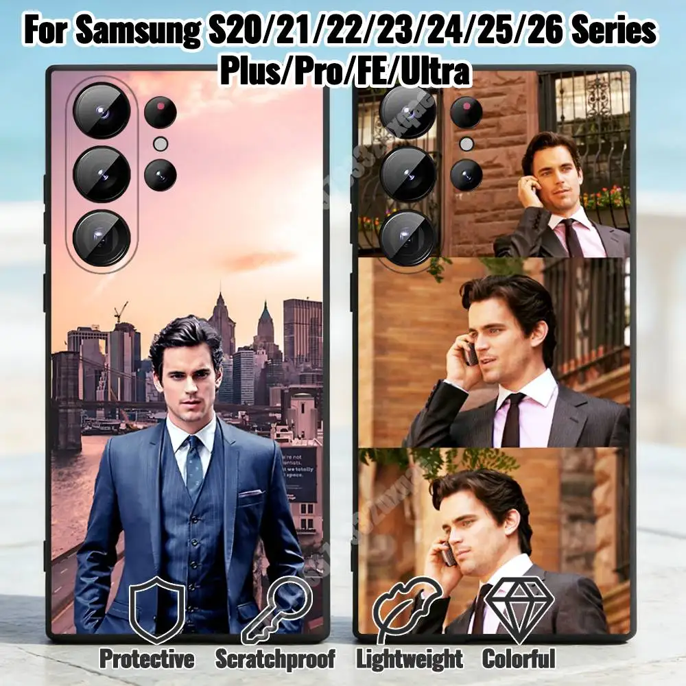 Чехол для телефона N-Neal Caffrey-S Crime Show для Samsung Galaxy S30 26 25 Ultra Plus S24 23 22 FE Lite S21 20, чехол из ТПУ