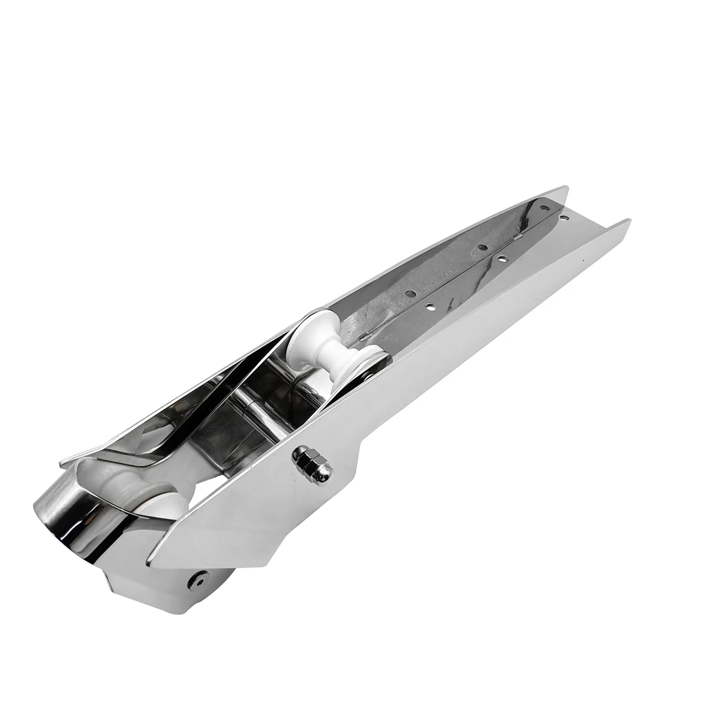 

STLF 316 Stainless Steel Boat Accessories Marine Hardware Double Nylon Roller Anchor Bow Roller