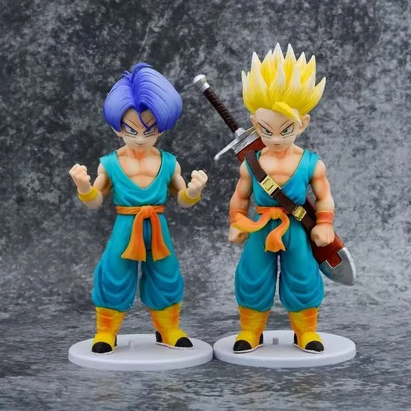 

Anime Dragon Ball Trunks Action Character PVC Figurine Collection Model Fashionable Desktop Chassis Decoration Ornament
