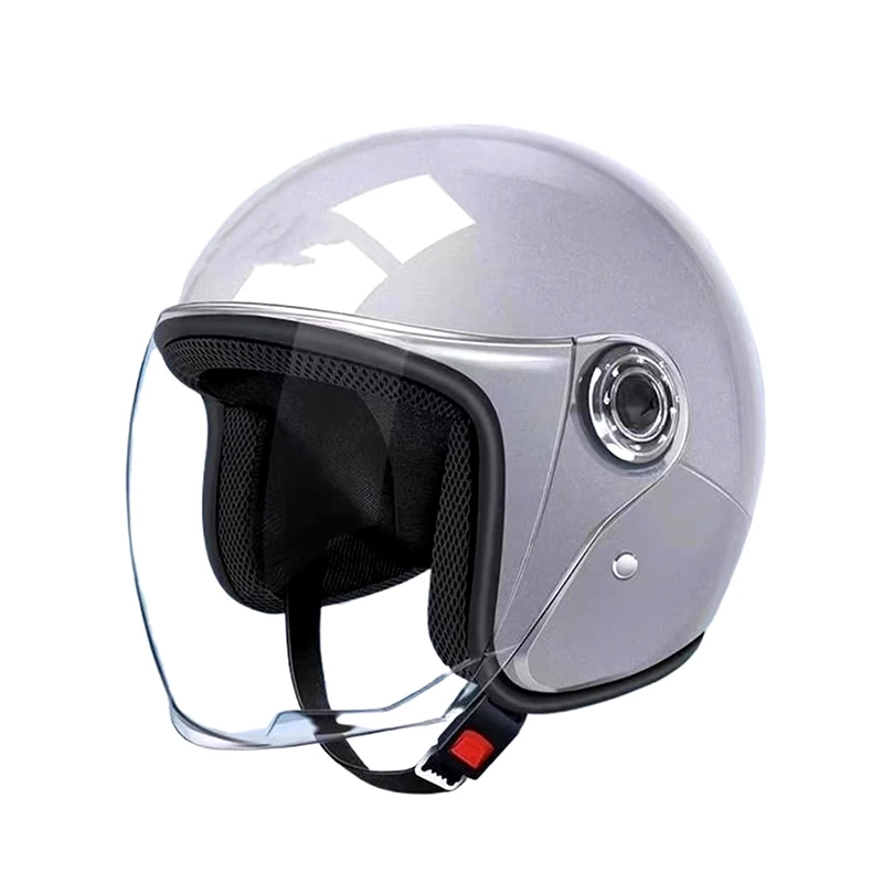 AliExpress Heabety 1 Piece Men Woman Electric Riding Lens Helmet Four Seasons Comfortable Ventilation Adjustable Motorcycle Safety Helmet