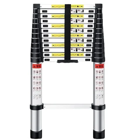 

Алюминиевая телескопическая лестница 2025 года, толщина материала, максимальная нагрузка 150 кг