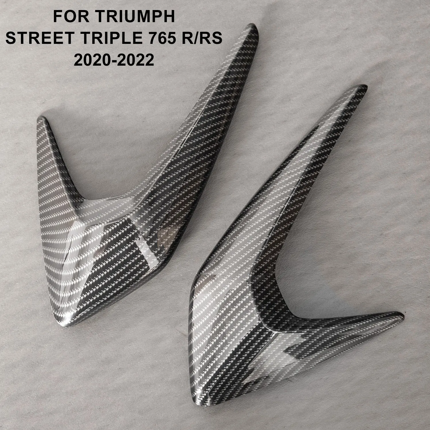 

For Triumph Street Triple 765 R/RS 2020-2022 Motorcycle Frame Side Cover Fairing Panel Side Guard Protection Cover Panel