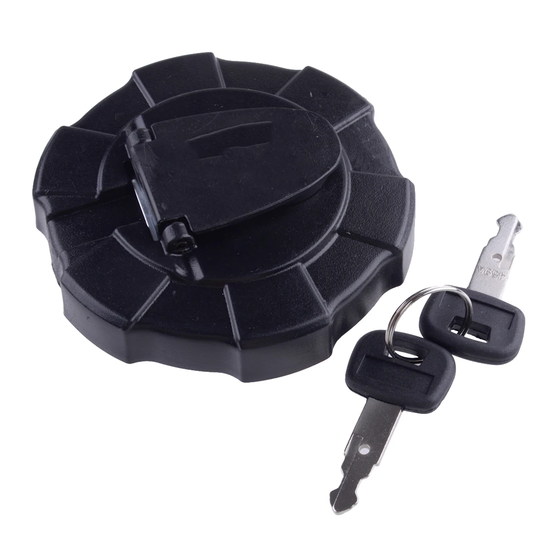 RD411-51122 Fuel Tank Cap with 2 Keys Fit for Kubota Excavator SVL75 SVL75-2 SVL75-2C SVL75C SVL90 SVL90-2 SVL90-2C KX040-4 U45S