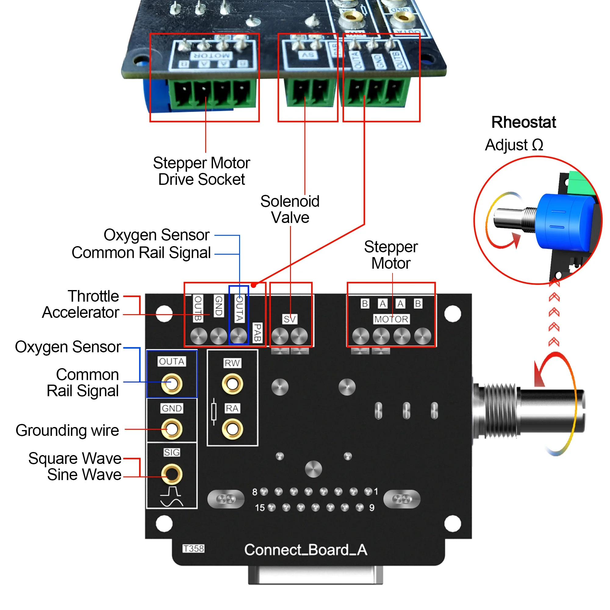 WOYO PL006 Module Drive Automobile Car Automotive Parts Sensor Offline Drive Tester Is Used For Automotive Maintenance Detection