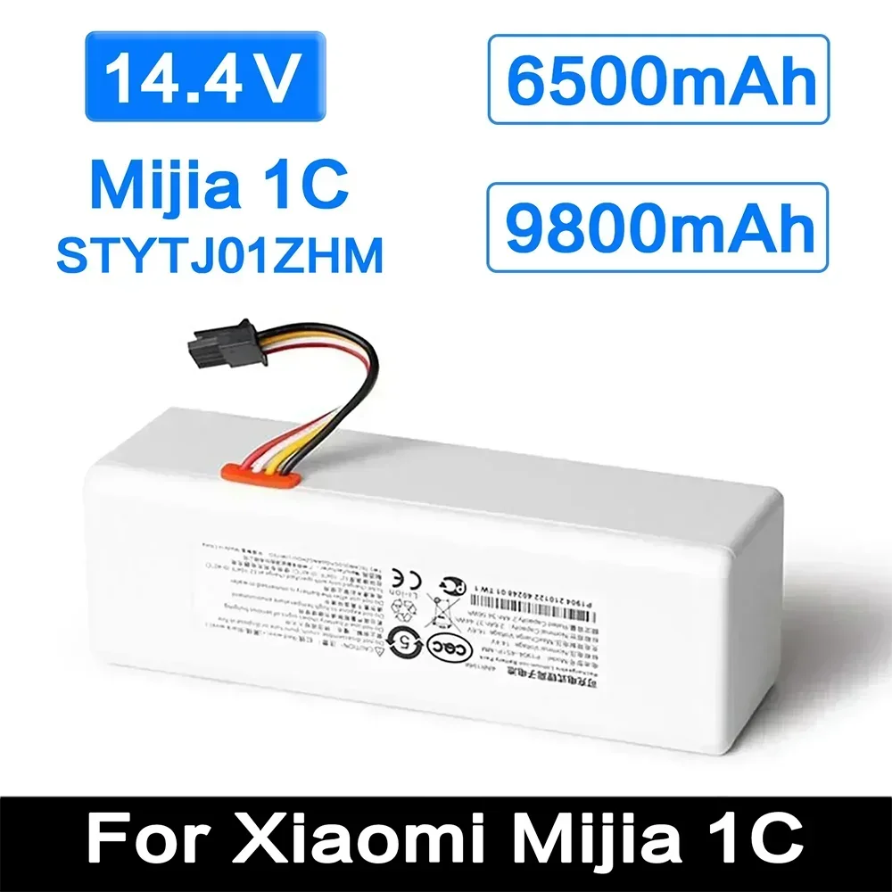 A  Original 14.4V for Xiaomi Robot Battery 1C P1904-4S2P-MM Mijia Mi Vacuum Cleaner Sweeping Mopping Robot Replacement Battery