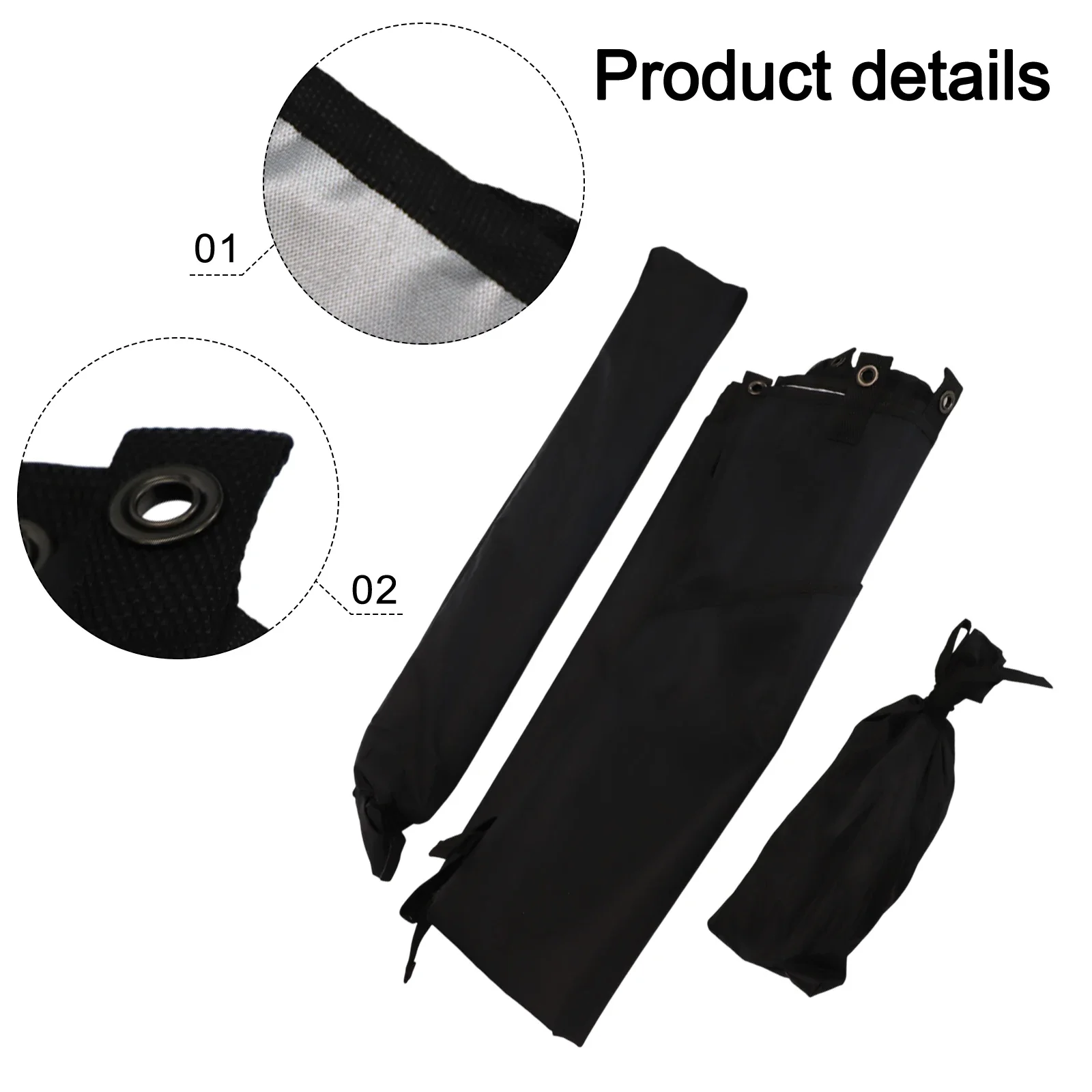 

Waterproof Sun Canopy Campervan Hot Sale Motorhome Popular Portable Accessory Adjustable Awning Black Shelter Suv