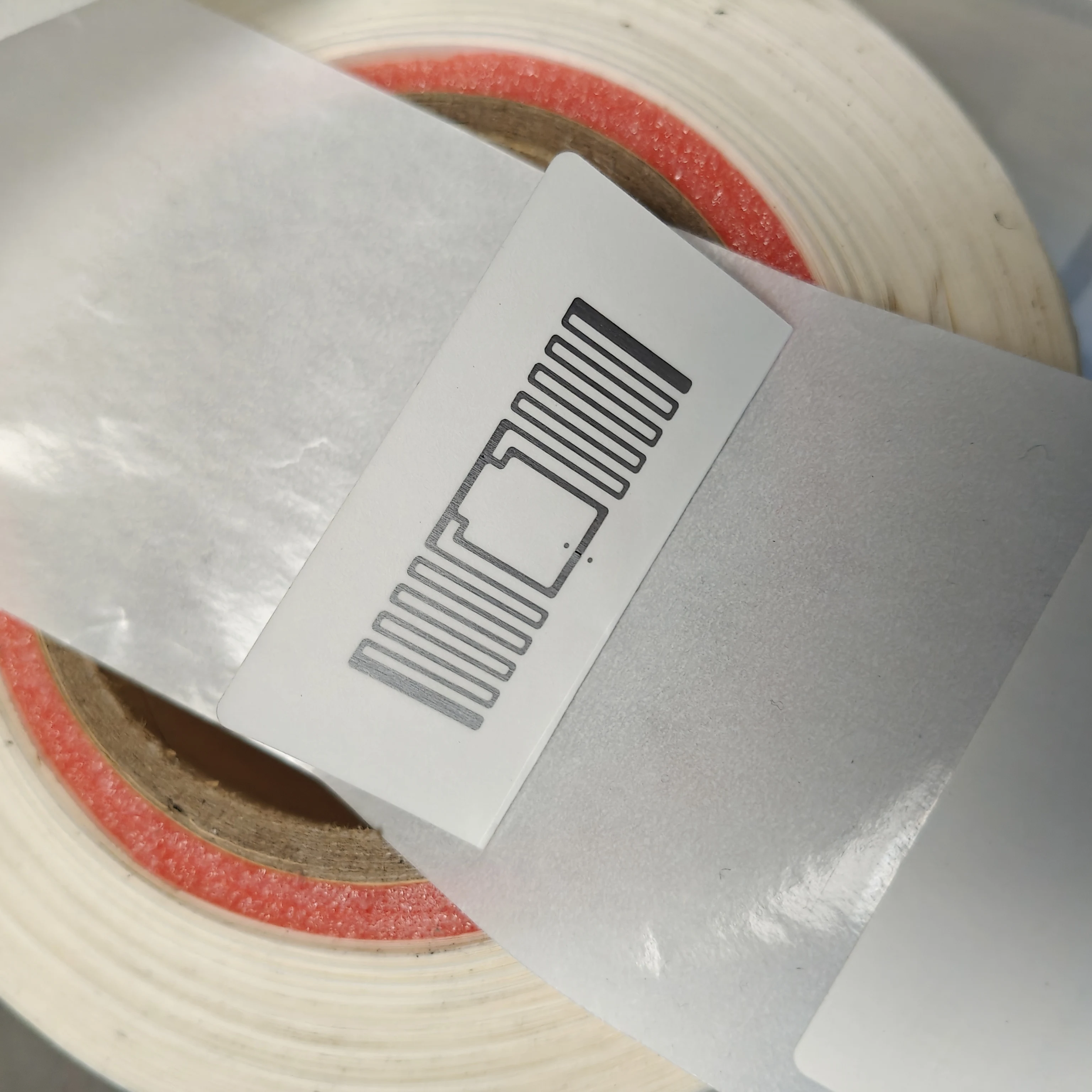 1000PCS UHF Sticker U9 chip Inlay 60×40mm Label with 1CM Partial Adhesive  ISO 18000-6C / EPC Gen-2