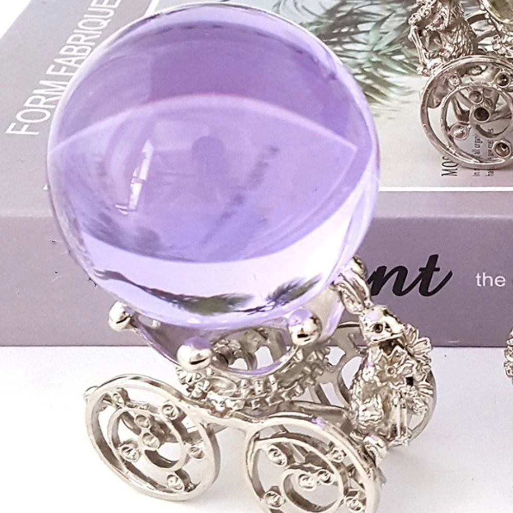 

Carriage Crystal Ball Stand Metal Display Stand Crystal Ball Base Earrings Bracelets Elk Antler Jewelry Tray Decoration
