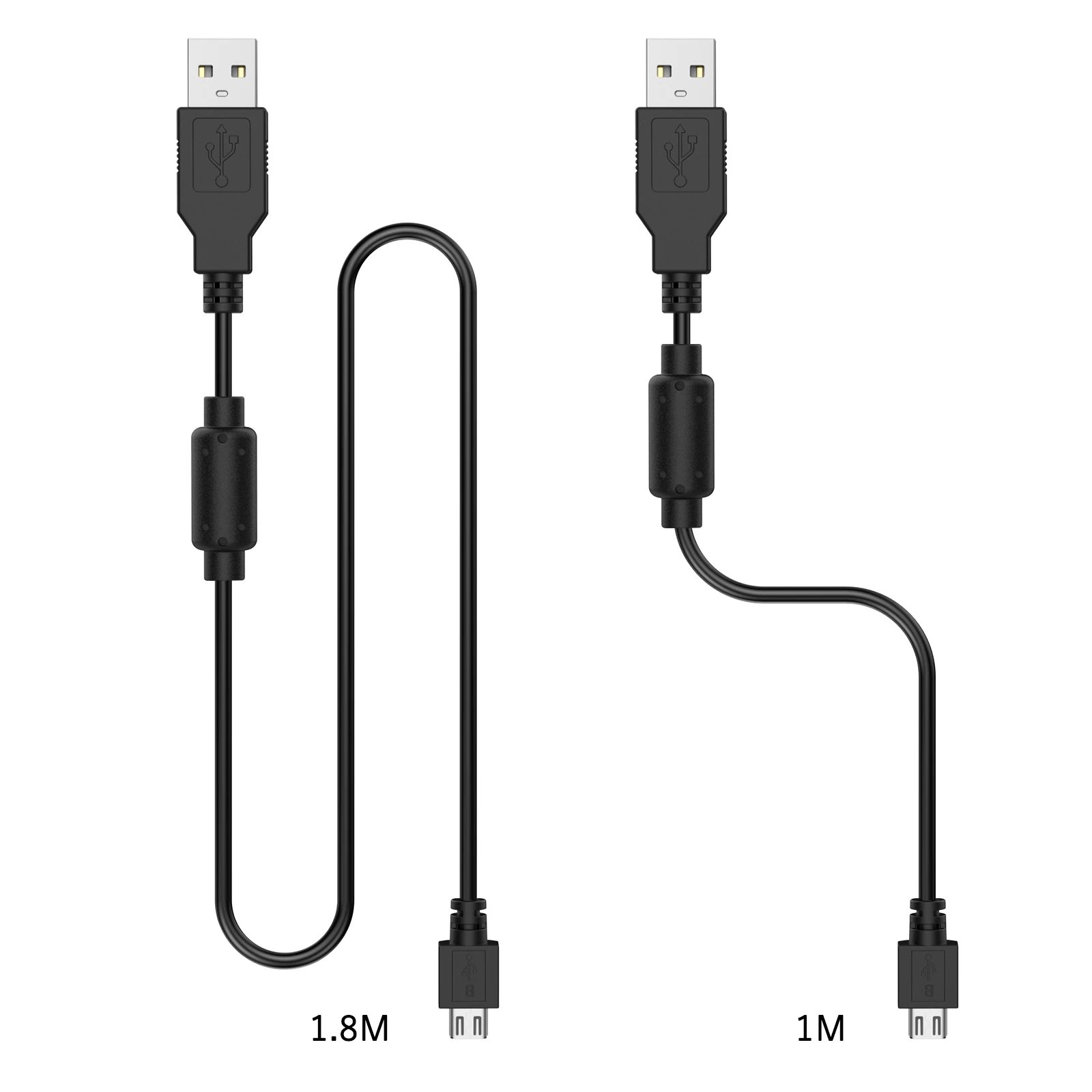 1,8 m langes Lade- und Datenkabel für PS4-Controller, Kindle-Kamera, Smartphone, USB-Ladekabel für PS4-Gamepad, Joystick, Spielzubehör