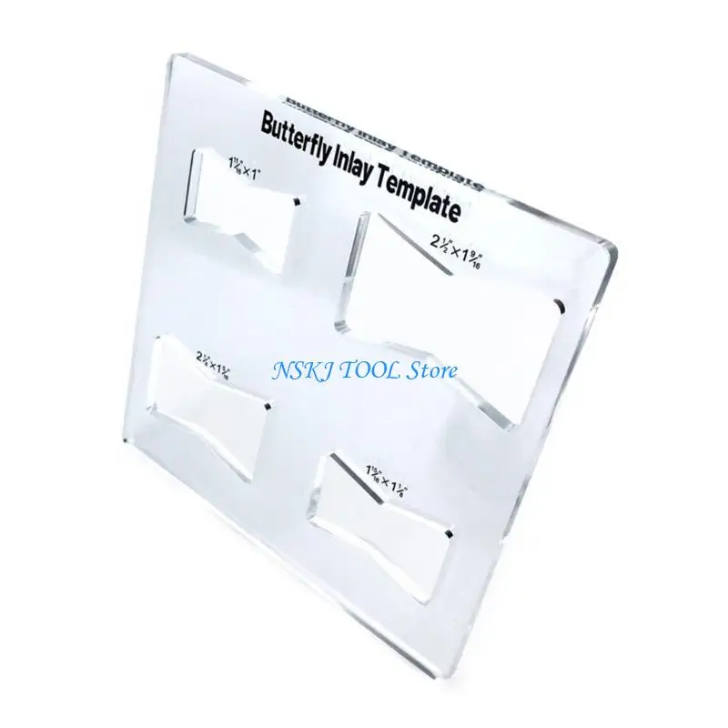 L8RC Router Jig Template ,Butterfly Inlay Templates Decorative Router and Decorative Templates for Woodworking