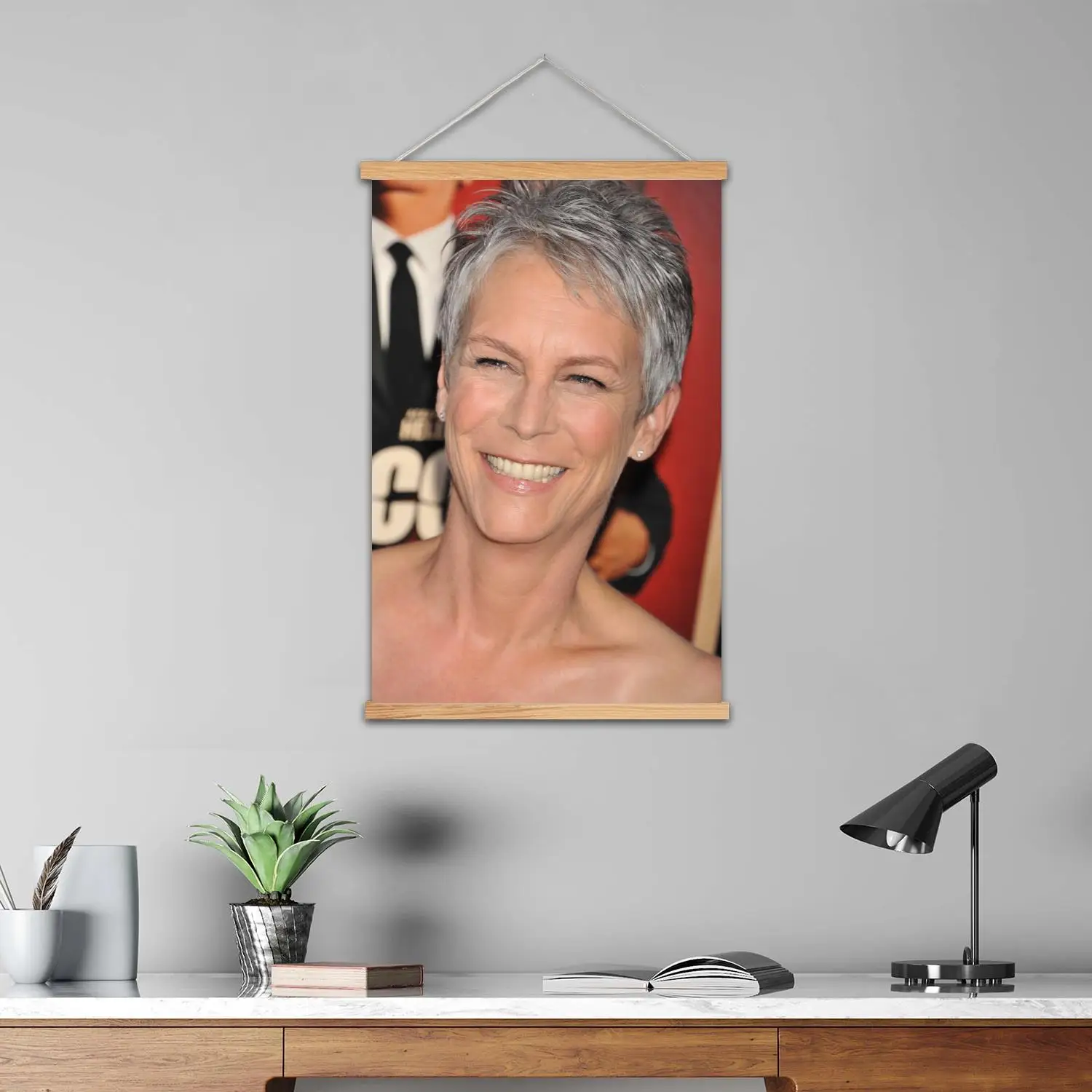 جيمي لي كورتيس مؤطرة جدار اللوحة قماش ملصق فني و جدار الفن الحديث الأسرة ديكور غرفة نوم الملصقات ، اللوحة الزخرفية #2