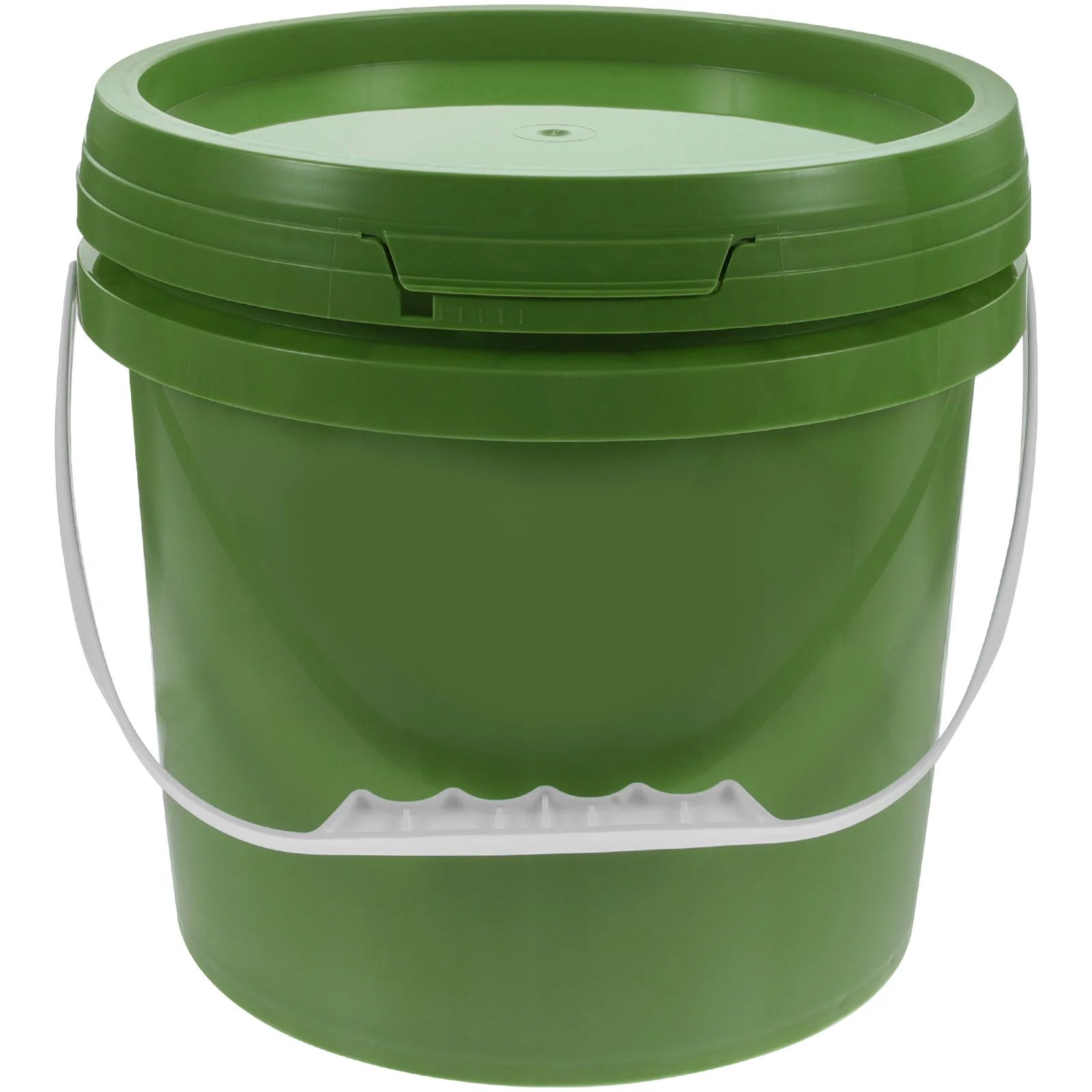 Plastic Paint Bucket Buckets for Painting Empty with Lid Container Round Holder