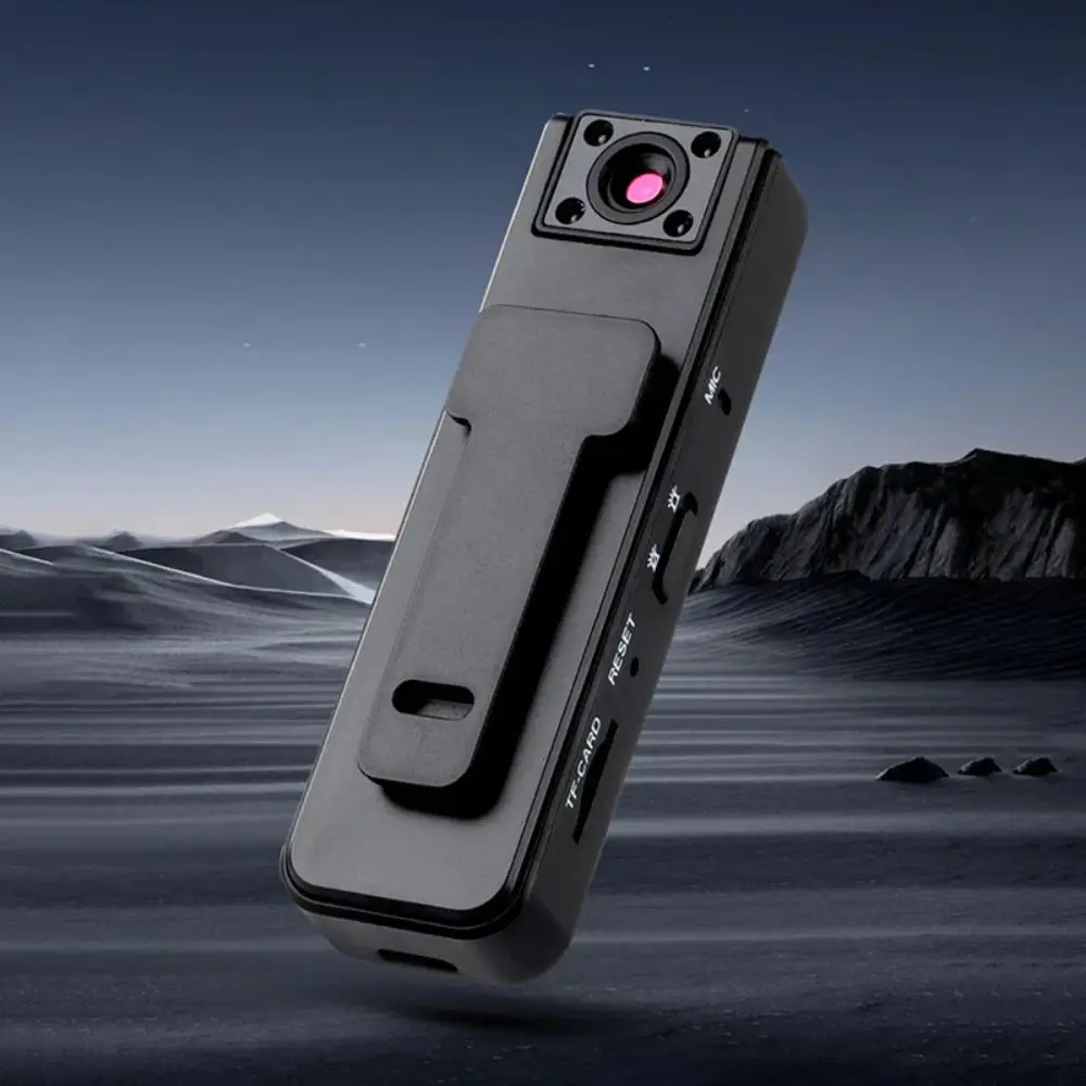 1080P HD A9 Mini Handheld Camera Back Clip Infrared Night Vision Sports Video Audio Recorder Wide Angle Wearable Camera Recorder