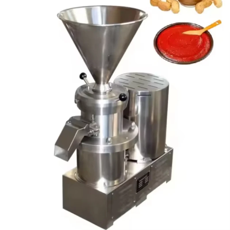 Máquina de mantequilla de maní, máquina de ketchup, máquina de tahini.