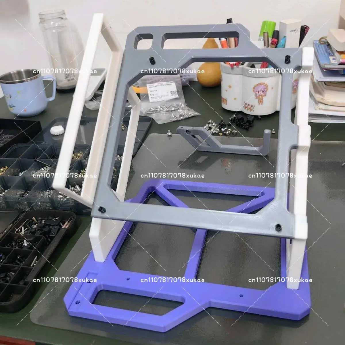 ITX Mini Open DIY Home Rack Itx Chassis Open Simple Chassis Supports Sfx Power Supply