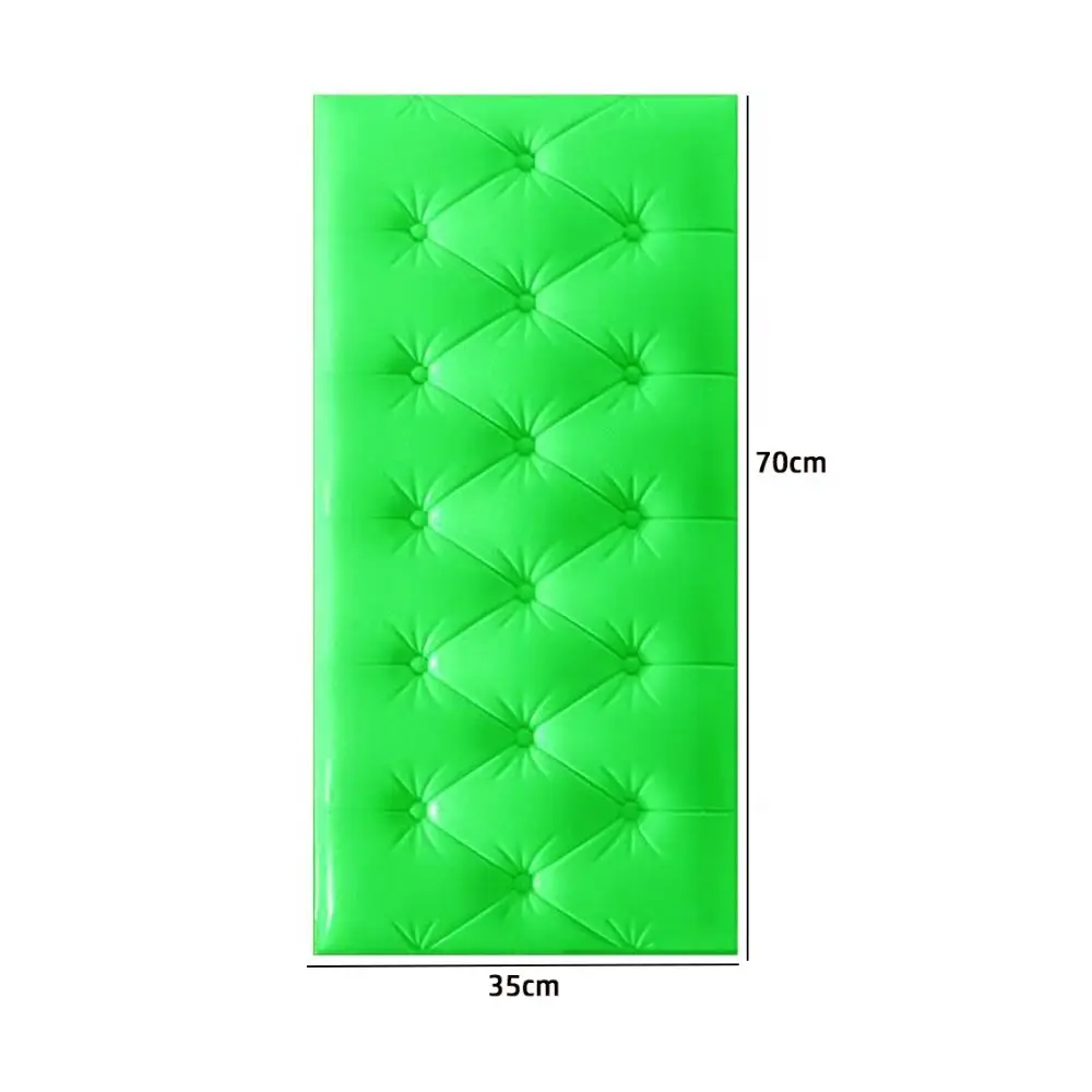 عالية الجودة رشاقته ثلاثية الأبعاد ملصقات جدار المضادة للتصادم ذاتية اللصق وسادة مريحة لتقوم بها بنفسك خلفية غرفة نوم الاطفال