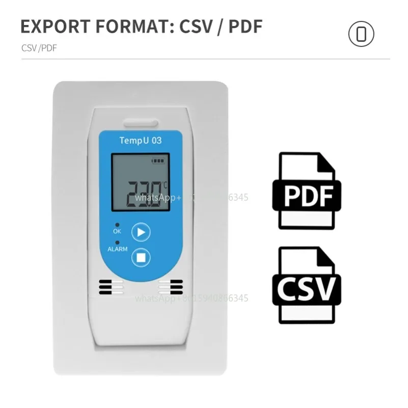 TempU 03 USB Temp & Humidity Data Logger Logger Recorder Humiture  with 32,000 Capacity