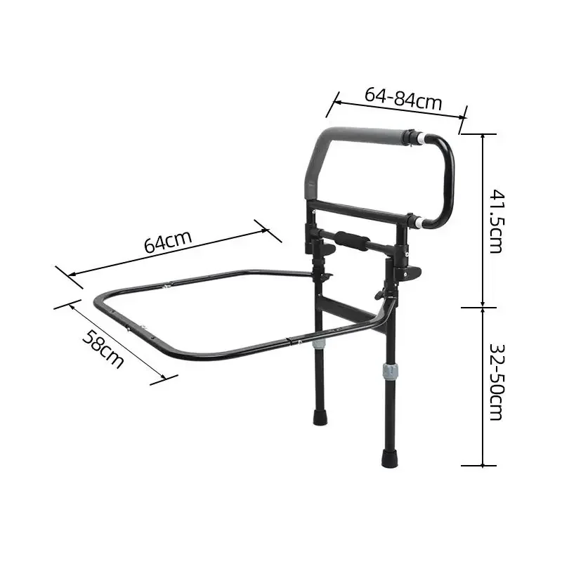 рядом с кроватью, позбутися пожилым людям, вспомогательные средства, перила для дома, выбуждаются, поручни, перила, поручни для кровати.