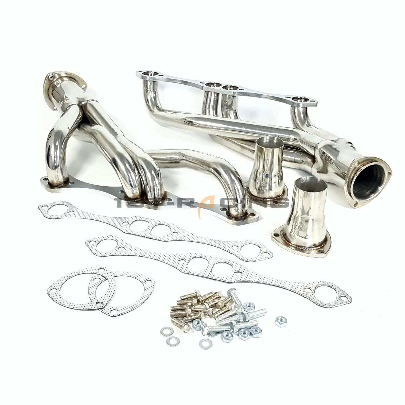 Stainless Manifold Headers for 1968-1979 Chevy Nova Malibu El Camino Camaro Monte V8 5.0L 5.7L 6.6L