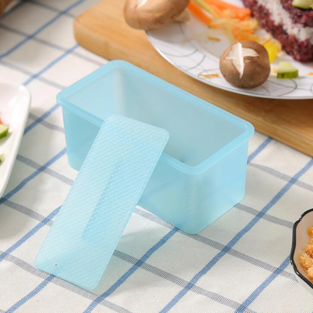 

2Pcs Rectangular Sushi Mold DIY Rice Ball Maker Safe Kitchen Gadget Baking Tool Blue Rice Ball Mold Baking Accessories