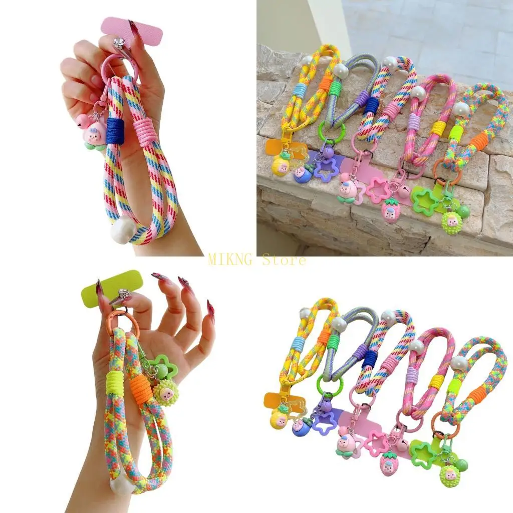 

Красочный плетеный телефон с фруктами Charms AntiSlip Design для мобильного устройства лучшая продажа