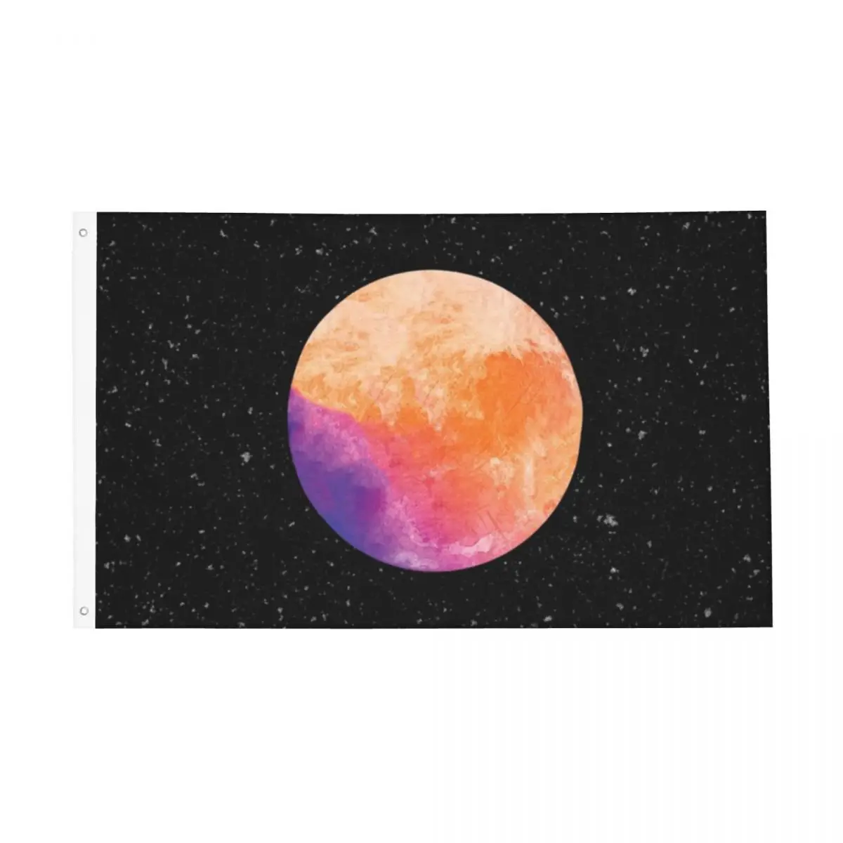 

Kid Cudi Man On The Moon Flag Decor 3x5FTModern Indoor Vibrant Colors Flowy