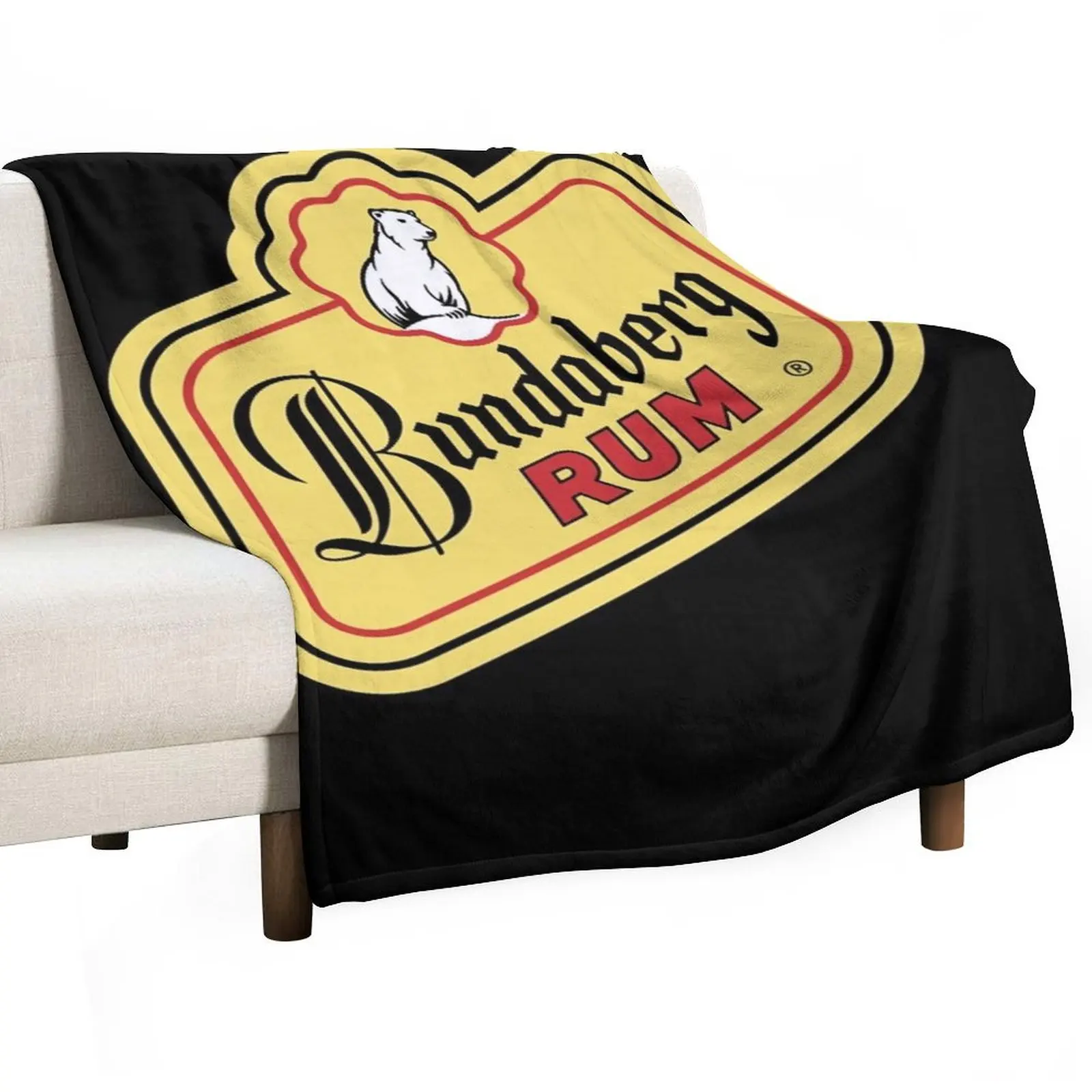 

BEST SELLER bundaberg rum logo Merchandise Throw Blanket Hairy bed plaid Picnic Bed Blankets