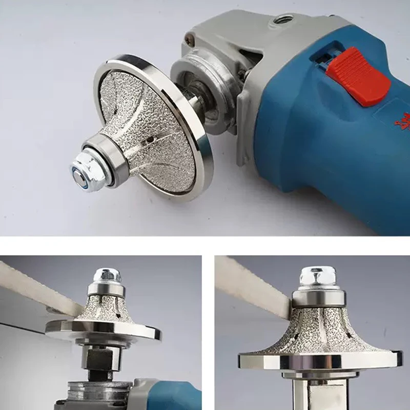 Diamond Profile Grinding Wheel for Granite Marble Stone Vacuum Brazed Hand Profile Wheel