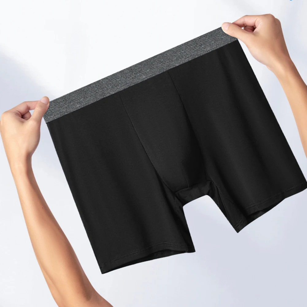 

Fashion Boxers Breathable Boxers Black Breathable Men's Boxers Long Leg Pants Brand New Condition Classic Style