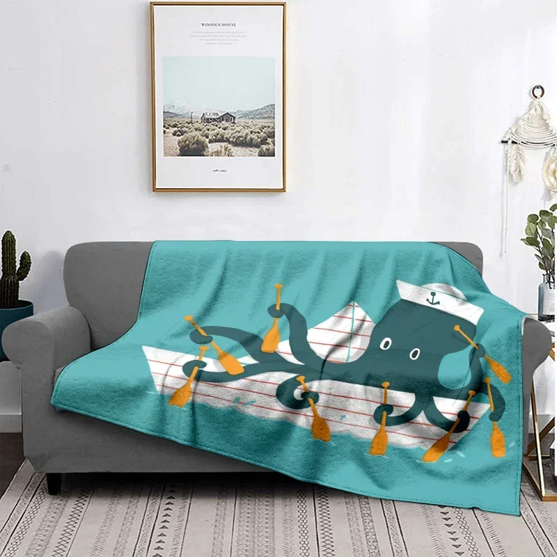 Home decoration plush Sofa blanket Anime animals Bedspread on the bed anime fluffy soft blankets thick blanket for winte