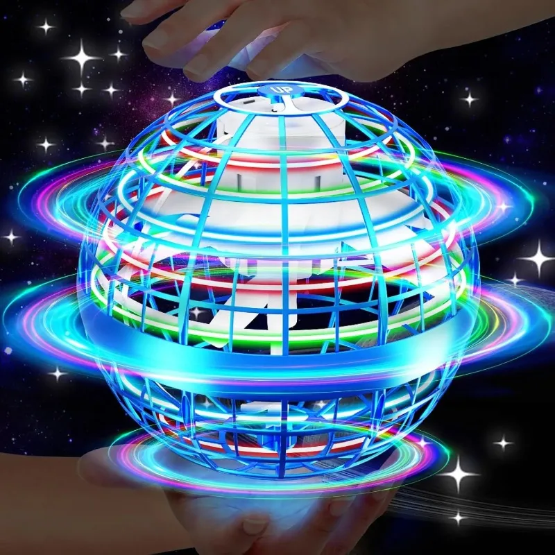 Orb Ball Toy 2026 Upgraded Parachute LED,Magic Hand Controlled Mini Gravity Ball Cosmic Globe Boomerang Cool Christmas Birthday